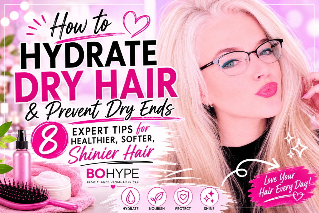 How to Hydrate Dry Hair and Prevent Dry Ends